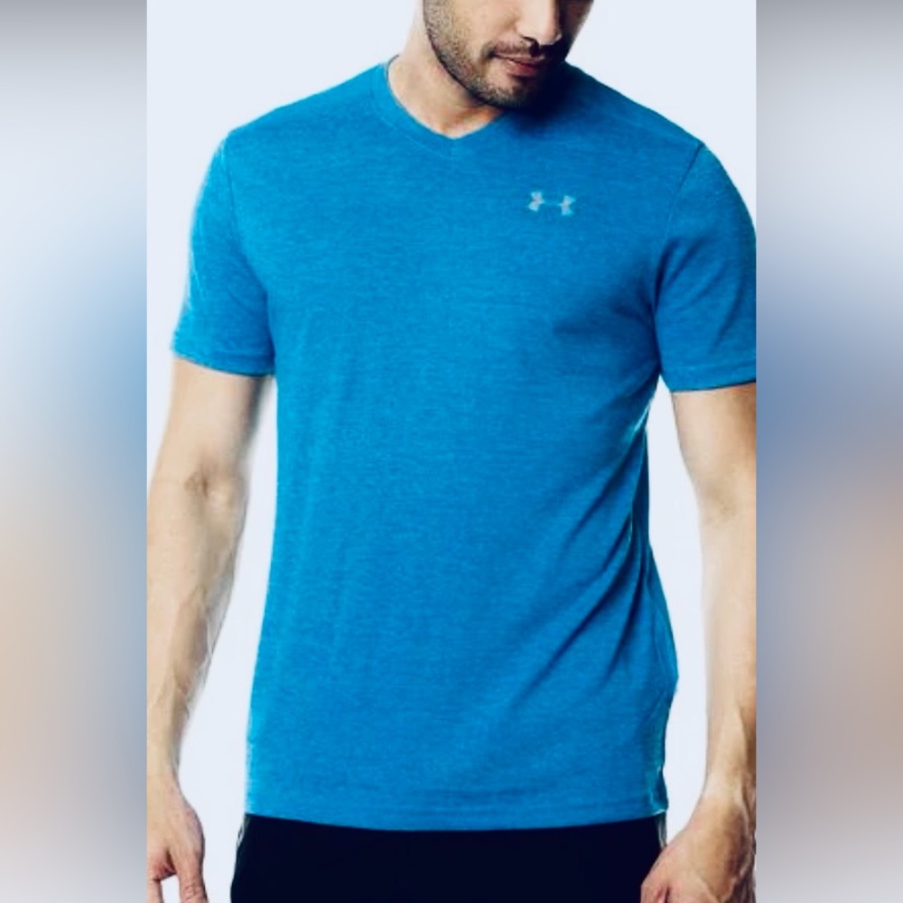 Under Armour Men's Vibrant Blue Short Sleeve Tee